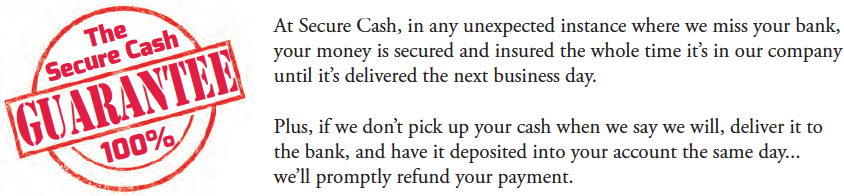 cash in transit guarantee