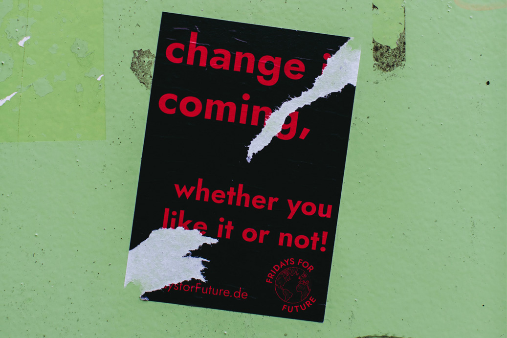 Change Is Coming Poster